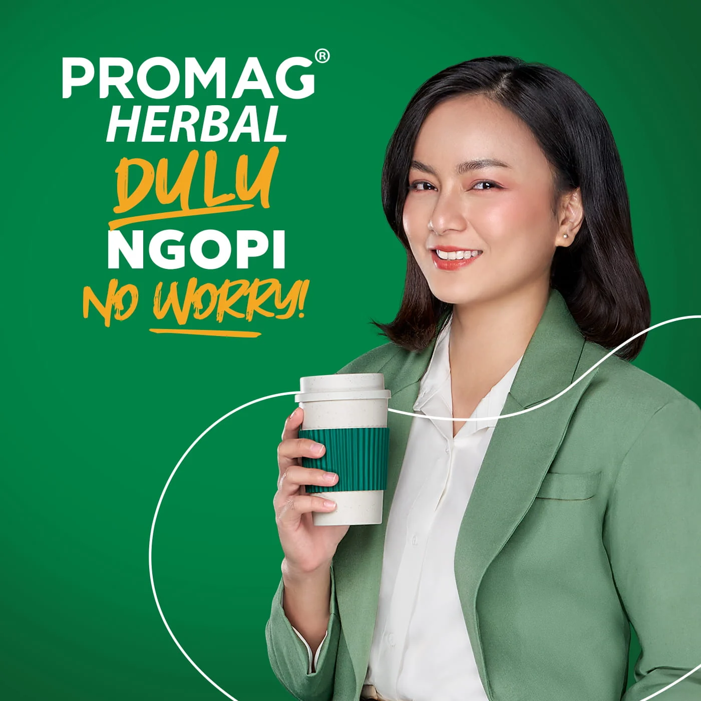 Promag Herbal — Dulu ngopi, no worry